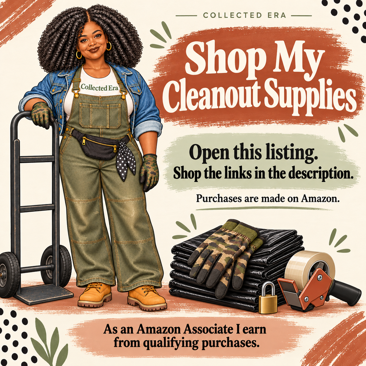 Shop My Cleanout Supplies-Clink Links below